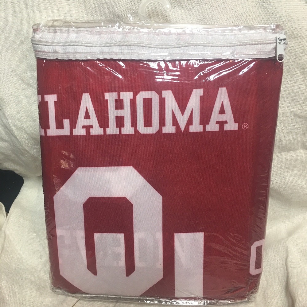 Oklahoma Sooners Fabric Shower Curtain (No Liner) - Picture 3 of 9